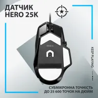 Мишка Logitech G502 X USB Black (910-006138) - 4