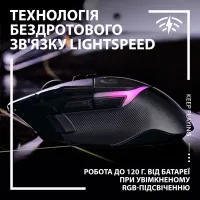 Мишка Logitech G502 X Plus Wireless Black (910-006162) - 3