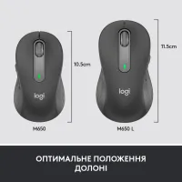 Мишка Logitech Signature M650 Wireless for Business Graphite (910-006274) - 7