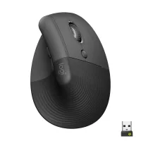 Мишка Logitech Lift Vertical Ergonomic Wireless/Bluetooth Graphite (910-006473) - 1