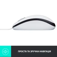 Мишка Logitech M100 USB White (910-006764) - 5