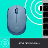 Мышка Logitech M171 Blue Grey (910-006866) - Изображение 6