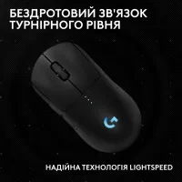 Мишка Logitech G Pro 2 Lightspeed Wireless Black (910-007295) - 5