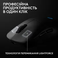 Мишка Logitech G Pro 2 Lightspeed Wireless Black (910-007295) - 7