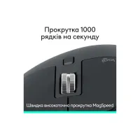 Мышка Logitech MX Master 3S Performance Bluetooth Graphite (910-007501) - Изображение 3