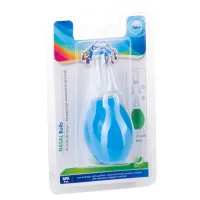 Носовой аспиратор Canpol с двумя насадками голубой (9/119) - Изображение 2