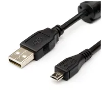 Дата кабель USB 2.0 AM to Micro 5P 0.8m Atcom (9174) - 1