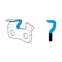 Ланцюг Oregon 3/8", 1.3 мм, 68 ланок, довжина 20"/50 см (91VXL_68E) - 3