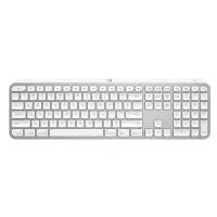 Клавіатура Logitech MX Keys S для MAC Bluetooth/Wireless UA Pale Grey (920-011638) - Зображення 1
