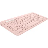 Клавіатура Logitech K380s Multi-Device Bluetooth UA Rose (920-011853) - 2
