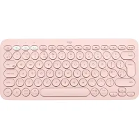 Клавіатура Logitech K380s Multi-Device Bluetooth UA Rose (920-011853) - 1