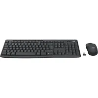 Комплект Logitech MK370 for Business Wireless UA Black (920-012077) - 2