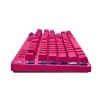 Клавіатура Logitech G PRO X TKL Lightspeed Tactile USB UA Magenta (920-012159) - 3