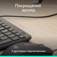 Клавіатура Logitech Signature Slim K620 for Business USB-C UA Graphite (920-013333) - Зображення 2