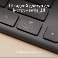 Клавіатура Logitech Signature Slim K620 for Business USB-C UA Graphite (920-013333) - Зображення 4