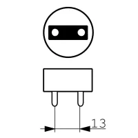 Лампочка Philips TL-D G13 600mm 18W/54-765 1SL/25 (928047305451) - Зображення 2