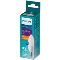 Лампочка Philips ESSLEDCandle 7W 806lm E14 827 B38NDFRRCA (929002972507) - Изображение 2