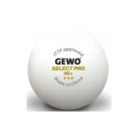 М'ячик для настільного теніса Gewo Select Pro 40+ ITTF 6 шт (86481200) (931059) - Зображення 1
