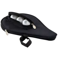 Чохол для ракетки Gewo Round Cover Master з відділенням для м'ячів Black/Red (89679130) (931257) - 3