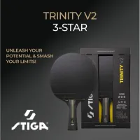 Ракетка для настільного тенісу Stiga Ракетка для настільного тенісу Stiga Trinity 3 Star ver.2 FL (1213-1208-3 (931706) - 7
