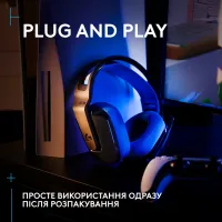 Навушники Logitech G535 Lightspeed Console Wireless Black (939-002219) - 9
