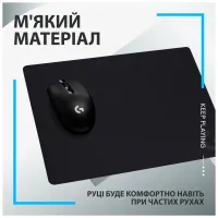 Килимок для мишки Logitech G240 Gaming Mouse Pad Black (943-000785) - 11