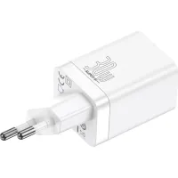 Зарядний пристрій Baseus Super Si Pro C+U 30W (CCSUPP-E02) white (948117) - 2
