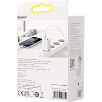 Зарядний пристрій Baseus Super Si Pro C+U 30W (CCSUPP-E02) white (948117) - 7