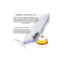 Чехол для мобильного телефона Drobak Acrylic Case with Airbag для Apple iPhone 15 (949405) - Изображение 5