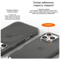 Чохол до мобільного телефона Drobak Acrylic Case with Airbag для Apple iPhone 15 Pro (949406) - Зображення 3
