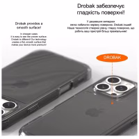 Чохол до мобільного телефона Drobak Acrylic Case with Airbag для Apple iPhone 15 Pro Max (949407) - Image 3