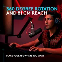 Стійка для мікрофону Logitech G Compass Premium Broadcast Boom Arm (955-000076) - Зображення 7