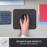 Килимок для мишки Logitech Mouse Pad Studio Series Graphite (956-000049) - 6