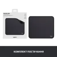 Килимок для мишки Logitech Mouse Pad Studio Series Graphite (956-000049) - 8