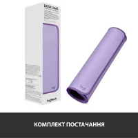 Килимок для мишки Logitech Desk Mat Studio Series Lavender (956-000054) - 8