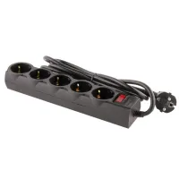 Сетевой фильтр питания LogicPower LP-X5 PREMIUM, 3m black (9584) - Изображение 4