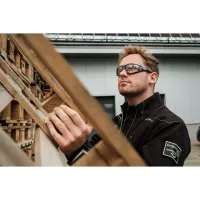 Захисні окуляри Neo Tools протиосколкові,клас захисту FT,резинові дужки,полікарбонат,прозорі (97-520) - Зображення 3