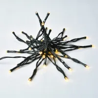 Гірлянда YES! Fun Вулична 41 LED Тепло-біла 2.8 м Статична Таймер На батарейках (975061) - 1