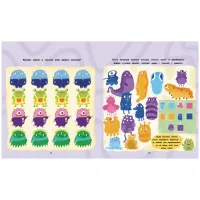 Книга Ігри + наліпки. Монстрики - Юлія Каспарова Ранок (9786170973757) - 3