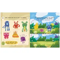 Книга Ігри + наліпки. Монстрики - Юлія Каспарова Ранок (9786170973757) - 4