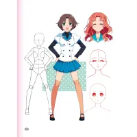 Книга Як малювати аніме. Вчимося малювати оригінальних персонажів за простими шаблонами - К. Гарт BookChef (9786175480403) - 7