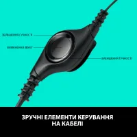 Навушники Logitech H390 (981-000406) - 4
