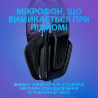 Навушники Logitech G335 Wired Gaming Black (981-000978) - 5