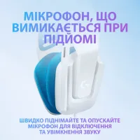 Навушники Logitech G335 Wired Gaming White (981-001018) - 5