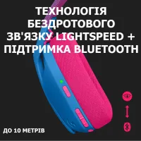Навушники Logitech G435 Lightspeed Wireless Gaming Headset Blue (981-001062) - 3