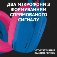Навушники Logitech G435 Lightspeed Wireless Gaming Headset Blue (981-001062) - 5