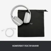 Навушники Logitech Zone Vibe 100 Wireless Off-White (981-001219) - 10