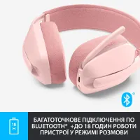 Наушники Logitech Zone Vibe 100 Wireless Rose (981-001224) - Изображение 5