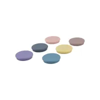 Магніт Axent 32 мм, 6 шт, Morandi (9827-А) - Зображення 2