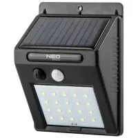Прожектор Neo Tools 250 люмен, 1200 мАг, 3.7 Li-Ion, SMD LED, датчик руху та сутінків, IP44 (99-055) - Зображення 1